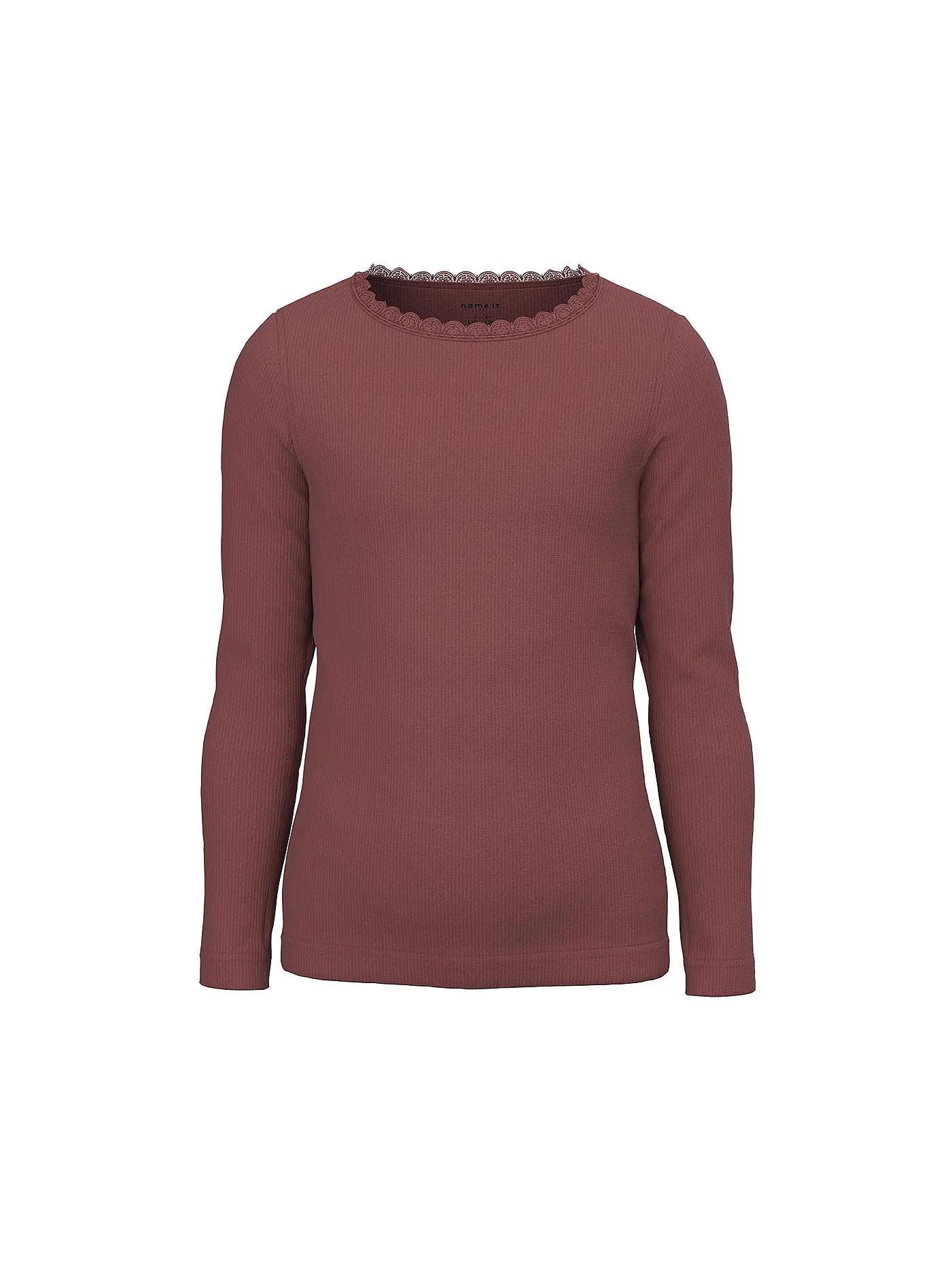 NAME IT | Mädchen Langarmshirt NKFKAB | beere